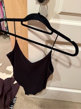 Women’s Black Spaghetti Strap Tank Top